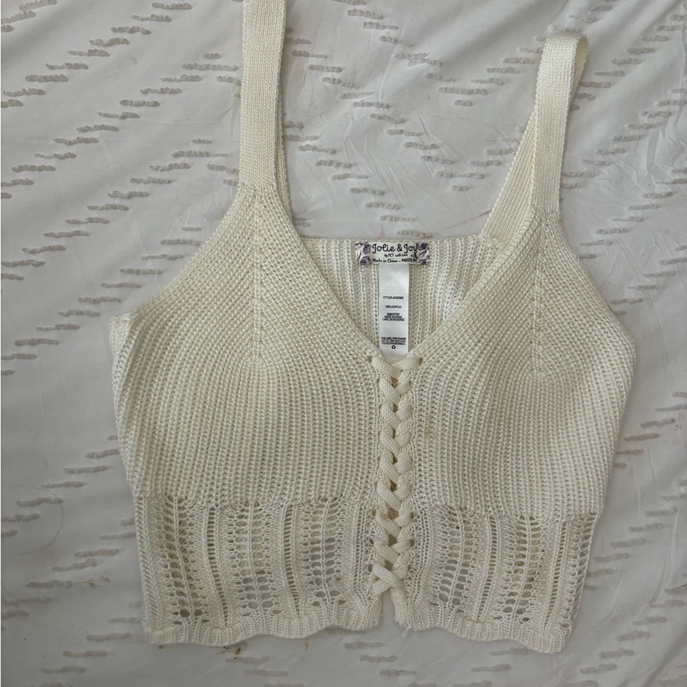 Knitted Crop Tank